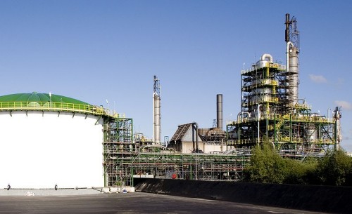 BioMCN, ChemiePark Delfzijl, mei 2009, bouw bijna afgerond.